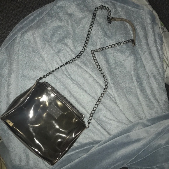 clear chain bag